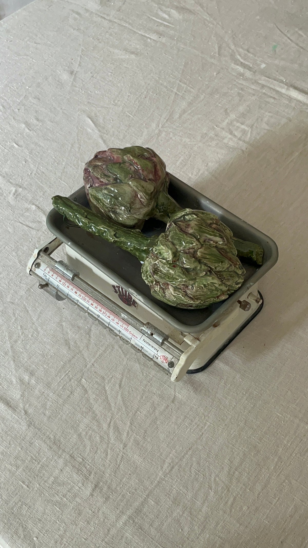 Artisjok van keramiek