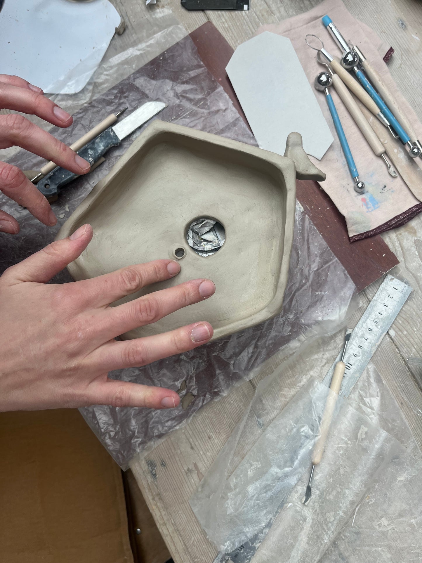 Workshop keramieke vogelhuisje maken