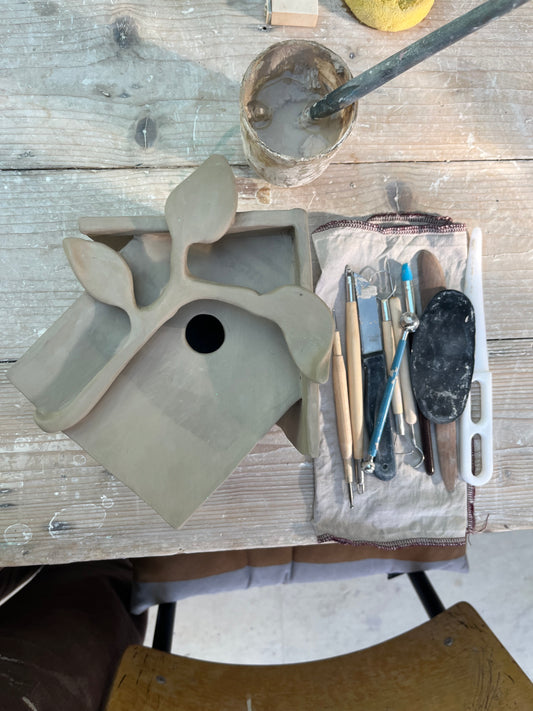 Workshop keramieke vogelhuisje maken