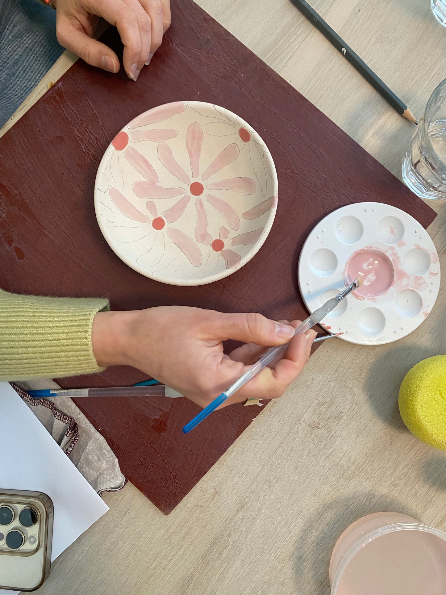 Workshop servies decoreren
