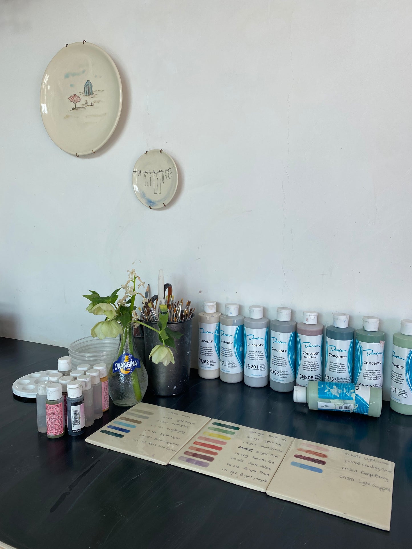 Workshop servies decoreren