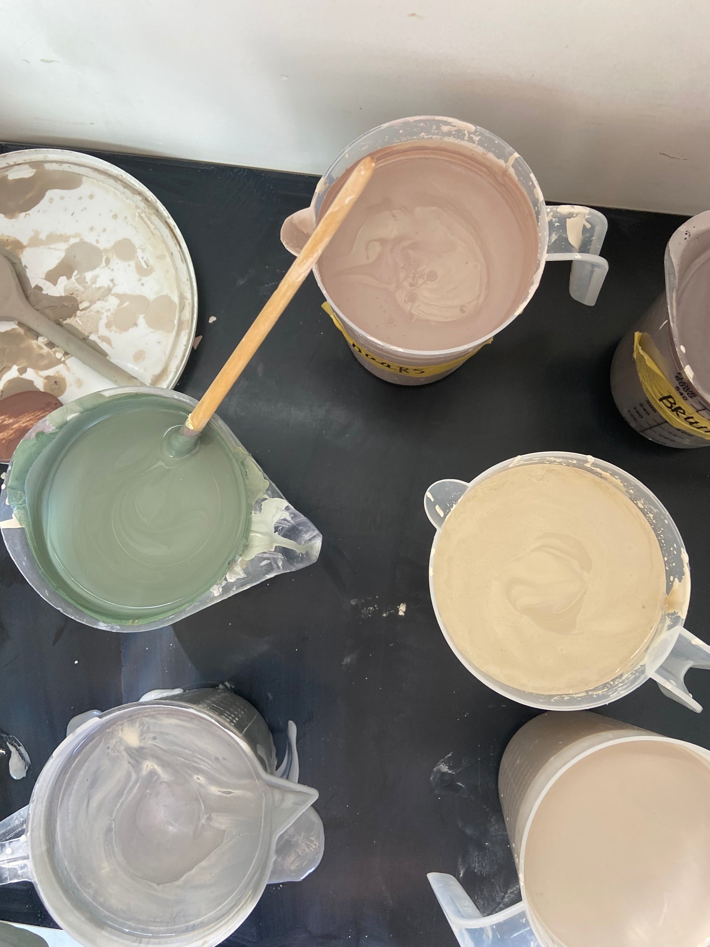 Workshop werken met verschillende technieken borden