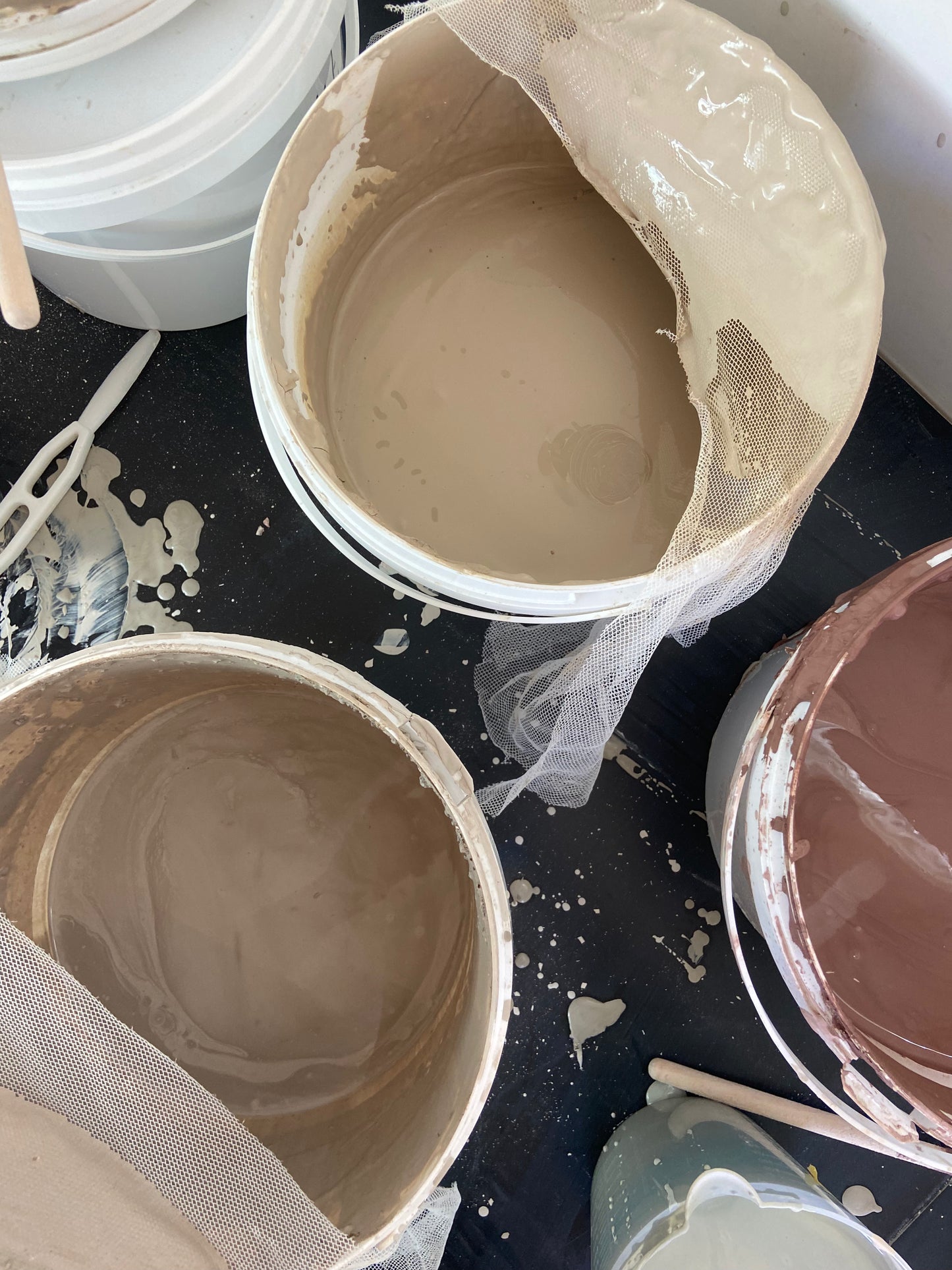 Workshop werken met verschillende technieken borden
