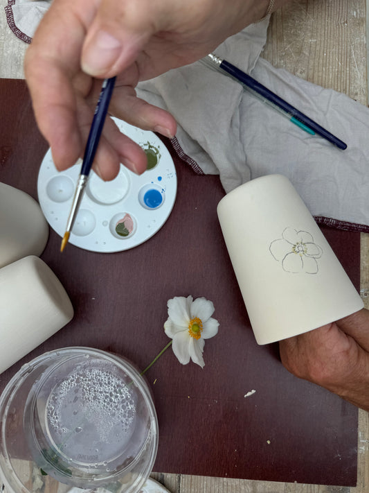 Workshop verschillende technieken mokken
