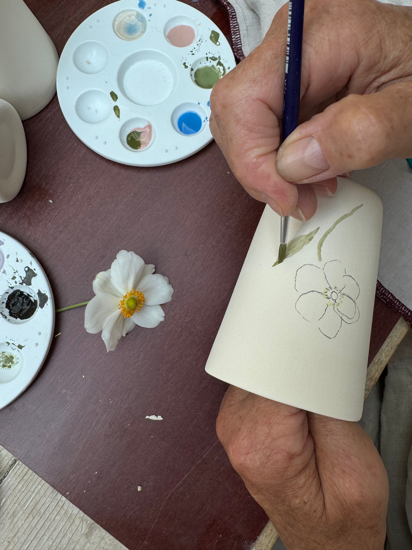Workshop servies decoreren